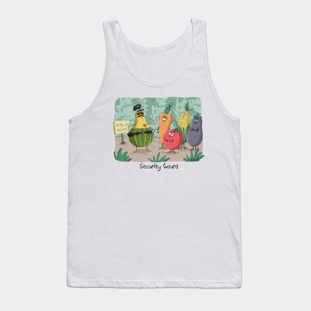 Security Gourd Tank Top by macccc8